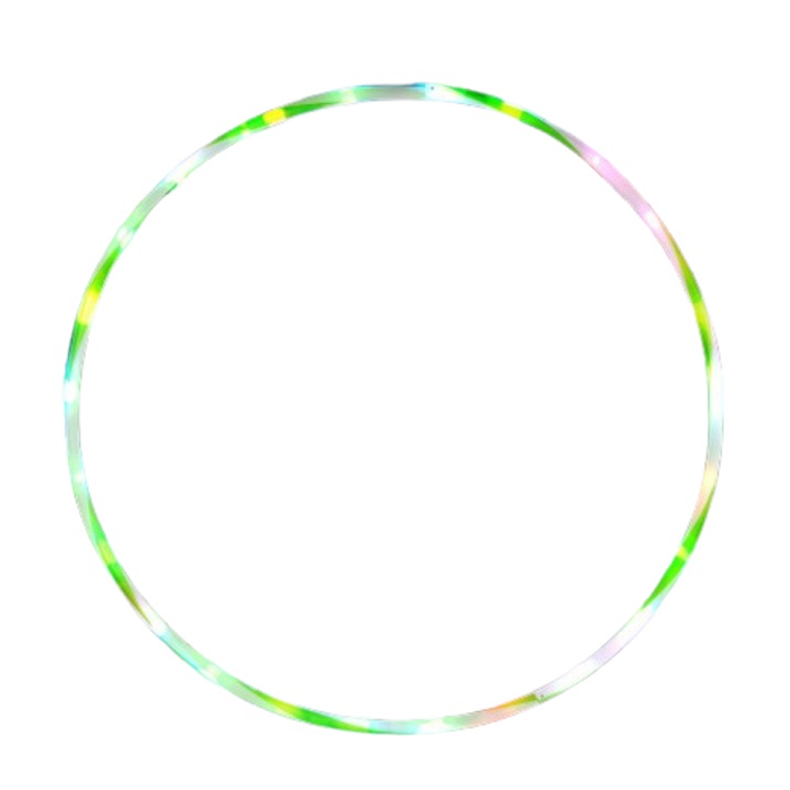 Hula Hoop LED, színváltással, gyerekeknek 6 éves kortól és felnőtteknek