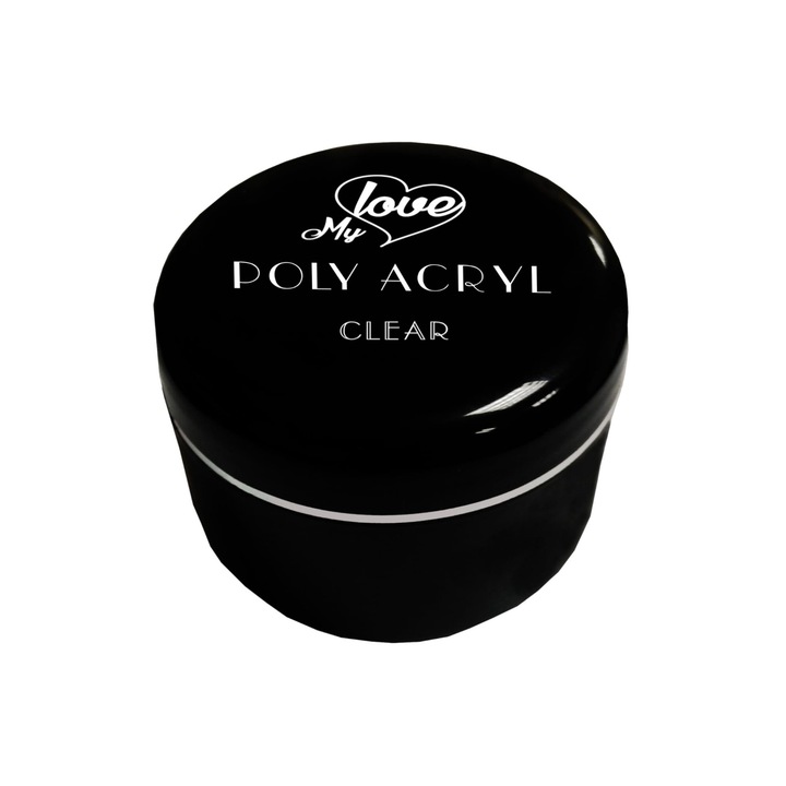 Gel poliacrilic, My Love, Transparent, 15g