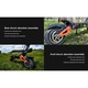 Trotineta electrica KuKirin G3 Pro, 1200W*2, autonomie 80km, viteza maxima 65km/h, negru, 10 inch