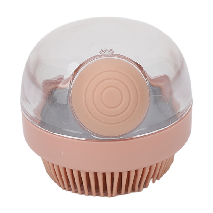 Jormftte fürdőszivacs szappantartóval, szilikon, mélytisztító, érzékeny bőrre