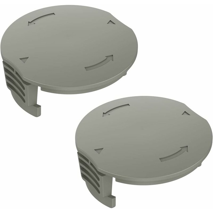 2 db-os pót orsóvédő kupak készlet, Bosch EasyGrassCut kompatibilis, ABS, , 82 x 35 mm