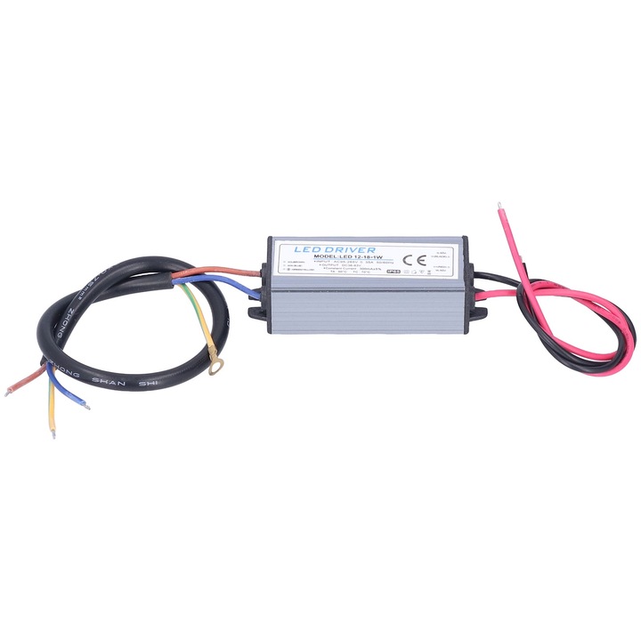 Driver LED Waterproof, 300mA, 7x3x2cm, pentru becuri G4, MR11, MR16, IP65