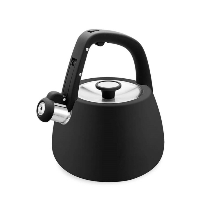 Fierbator electric portabil Enforose, 500ml, otel inoxidabil, control temperatura LCD, protectie la fierbere uscata