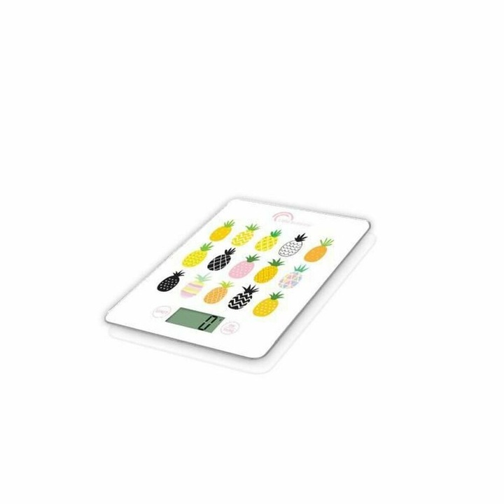 Cantar de bucatarie Little Balance, 5 kg, plastic, multicolor