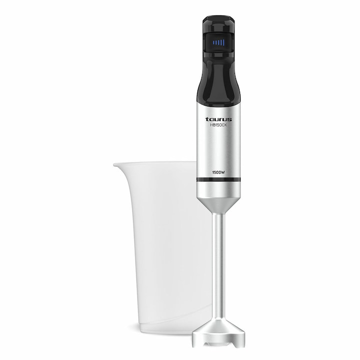 Blender Portabil, 2 Recipiente, x2 400 ml, 6 Lame 3D, USB-C Reincarcabil, 45W, Capac Inclus, Mov