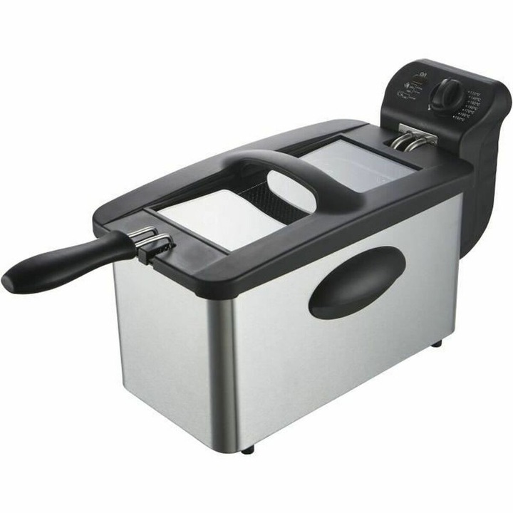 Friteuza Continental Edison, 2000W, 3L, gri