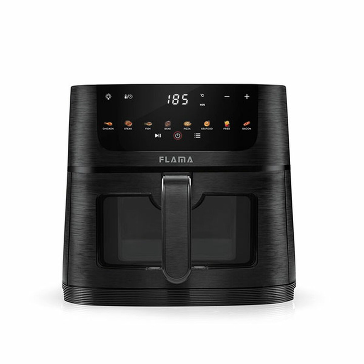 Еър фрайър, Flama, 1500 W, черен