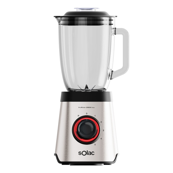 Blender vertical Princess, 1000 W, negru/argintiu