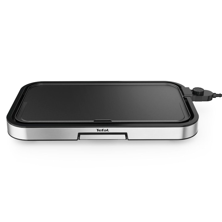 Gratar electric Tefal CB631D, 2300 W, inox, forma rectangulara