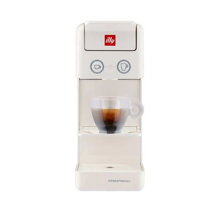Aparat de cafea cu capsule Illy Y3.3 Alb