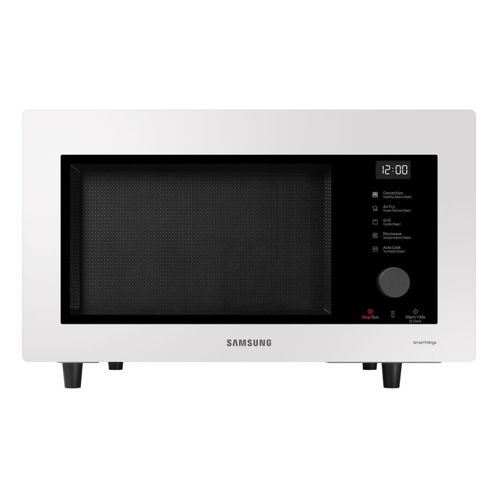 Cuptor cu microunde Samsung MC32DB7746KEE1, alb, 900 W, 32 L, functie de decongelare, display incorporat