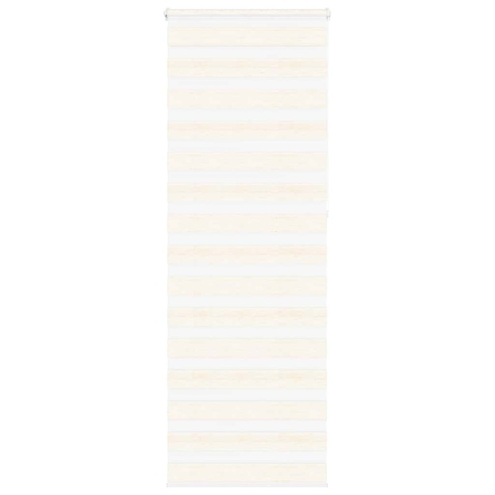 Зеброва щора vidaXL, 70x230 см, ширина на плата 65,9 cm, полиестер, 0.62 Kg, Мраморно бежово