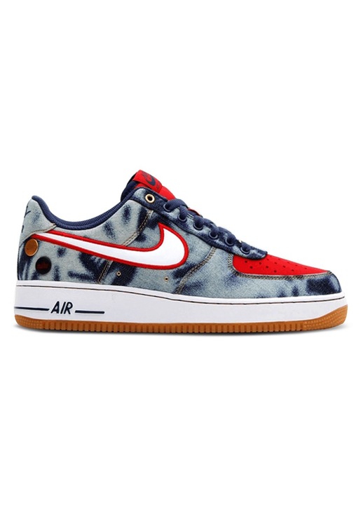Pantofi sport barbati, Nike, Air Force 1, Low '07 Denim, Denim, Albastru, 42.5