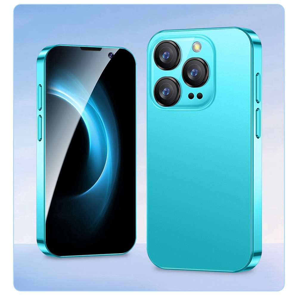 Telefon mobil mini XS18 Pro, 3.0 inch, 2GB RAM, 16GB ROM, Android 9.0, Dual SIM, 3G, albastru