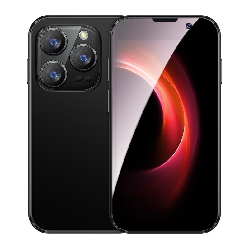 Telefon mobil mini XS18 Pro, Rainbuvvy, 3.0", 2GB RAM, 16GB, Dual SIM, 3G, negru