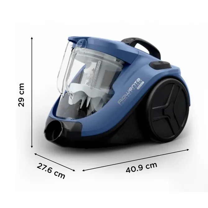 RO3721EA, fara sac, 750W, 1.5L, Albastru