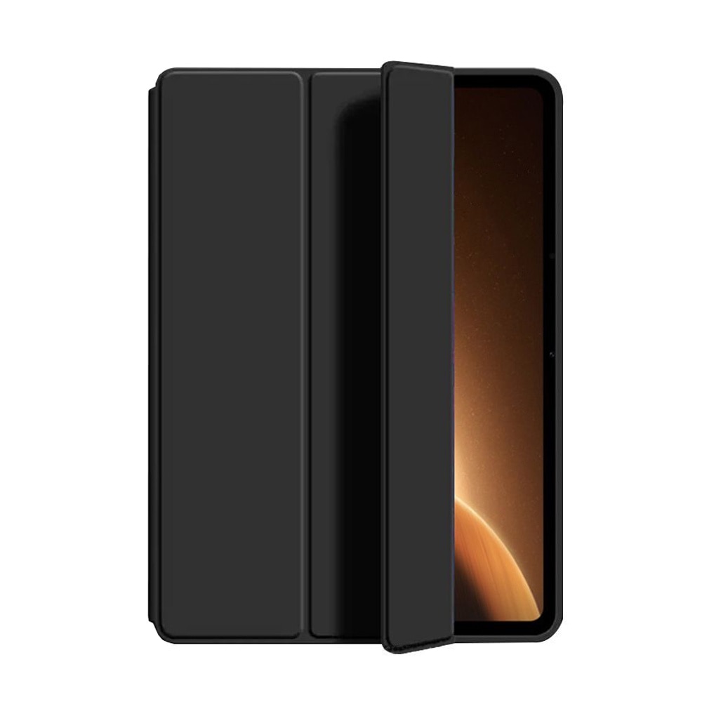 Husa tableta, Xiaomi Redmi Pad SE 8.7 Inch, auto sleep/wake, unghiuri de vizionare, neagra