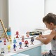 OEM 12 db sonic figurából álló készlet, Sonic tortafigura, Sonic the Hedgehog gyűjthető figurák, Sonic tortadíszek, Többszínű, PVC, 3 év+