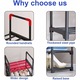 Raft pentru incaltaminte, design stivuibil, dimensiune compacta, montare usoara, cadru din plastic robust
