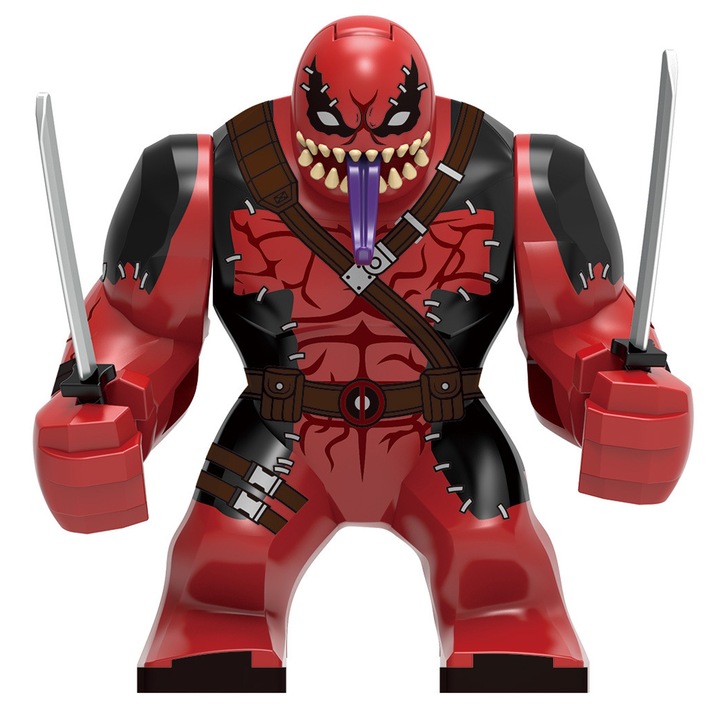 Suvenir personaj film clasic, rosu/negru, 5cm