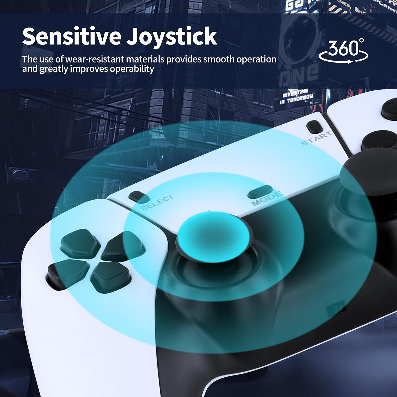 Consola jocuri tip stick, lynker, Cu 2 controler wireless, 20000+ de Jocuri PSP, 64G, Iesire HDMI de inalta definitie, Consola Retro 2.4G, Iesire HDMI, Conectare la TV/TV, Cutie/PC/Laptop/Proiector, Operare usoara si de transportat, Plug si Play, Alb