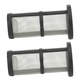 Set 2 filtre de inlocuire pentru curatarea piscinei, inox si cauciuc, dimensiuni 70x26mm, compatibile cu Zodiac Polaris 280 380 360 180