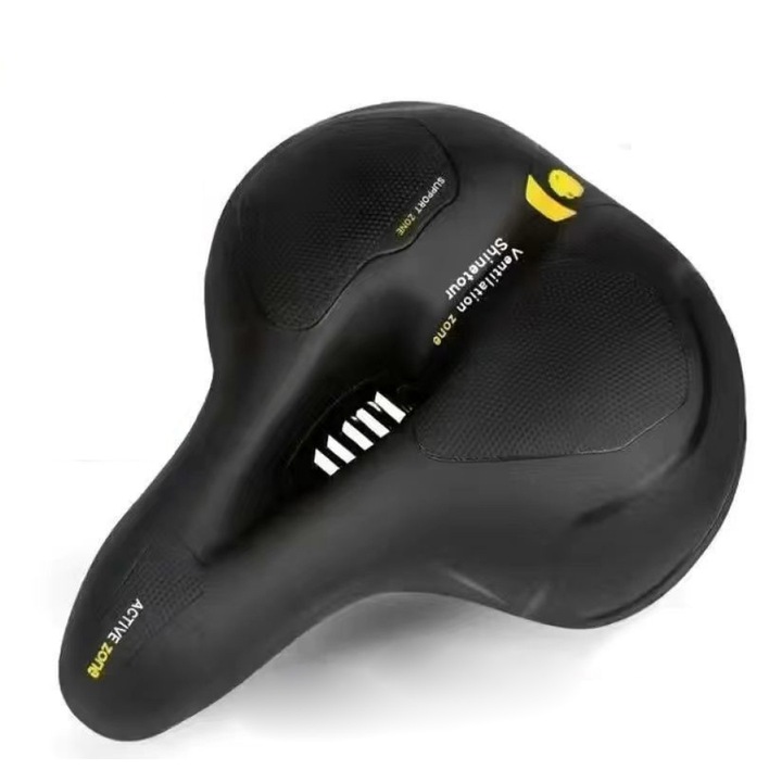 Captuseala pentru sa de bicicleta Enforose, design ergonomic, absorbtie dubla a socurilor, 26x22cm, pentru biciclete de trekking