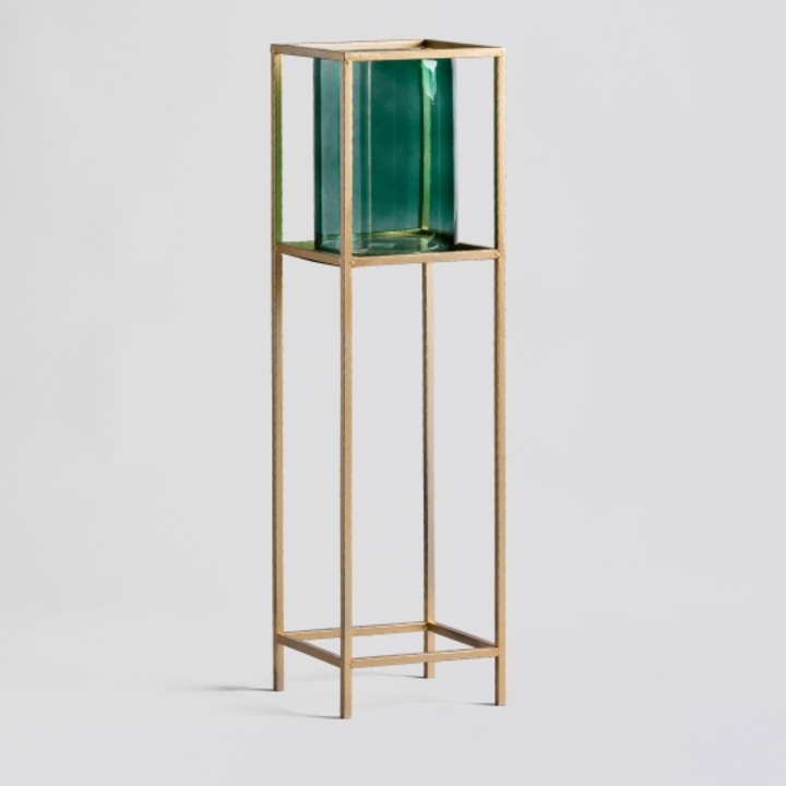 Ghiveci tubis green, verde, Sfesnic, 90 cm, 90 cm