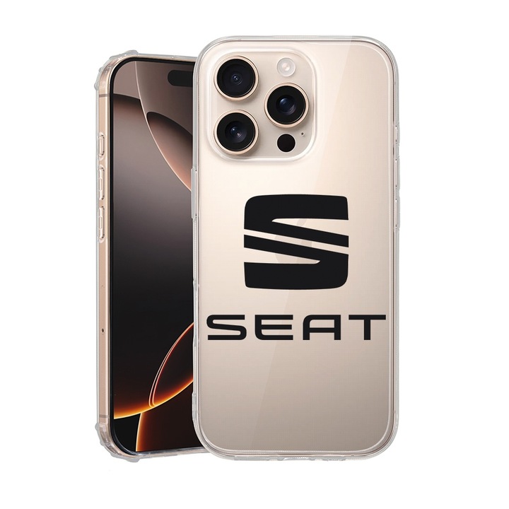 Husa pentru Apple iPhone 16 Pro, BestCase® Anti Shock 1.5MM, Seat, Rezistenta La Socuri, Protectie camera, ecran si colturi, AS 1760