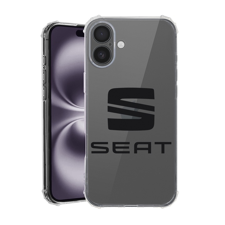 Husa pentru Apple iPhone 16, BestCase® Anti Shock 1.5MM, Seat, Rezistenta La Socuri, Protectie camera, ecran si colturi, AS 1760