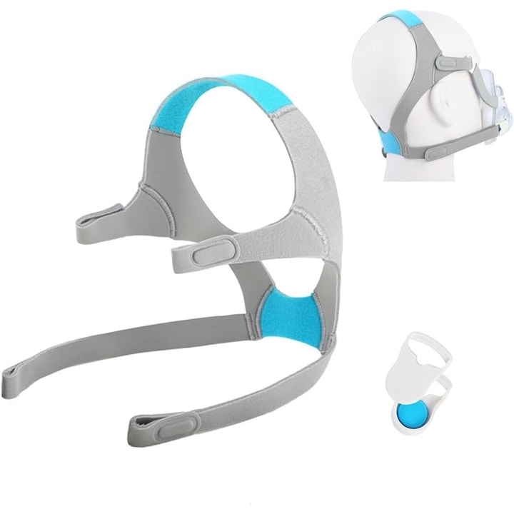 Curea pentru masca CPAP, compatibile cu AirFit F20/N20, reglabila, flexibile, Multicolor