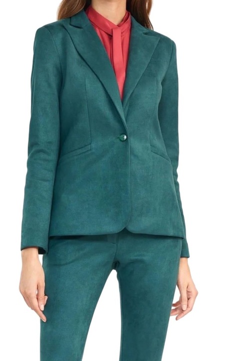 Sacou dama, Nife, poliester/elastan, verde, L INTL