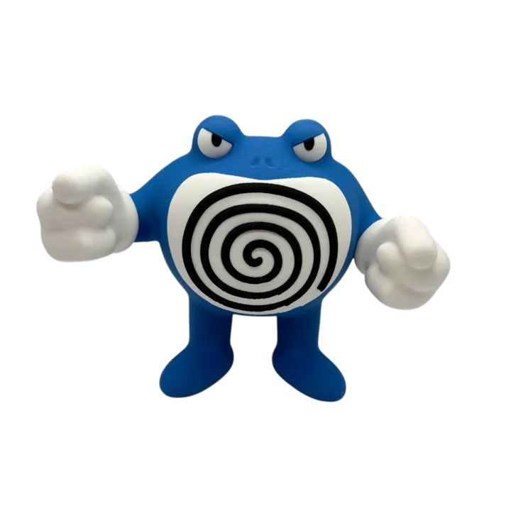 Figurina decorativa Poliwrath Multicolor, plastic, multicolor