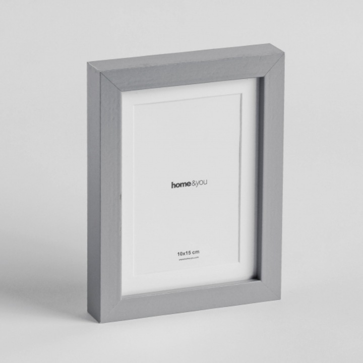 Rama bassio, gri, 3 x 13 x 17