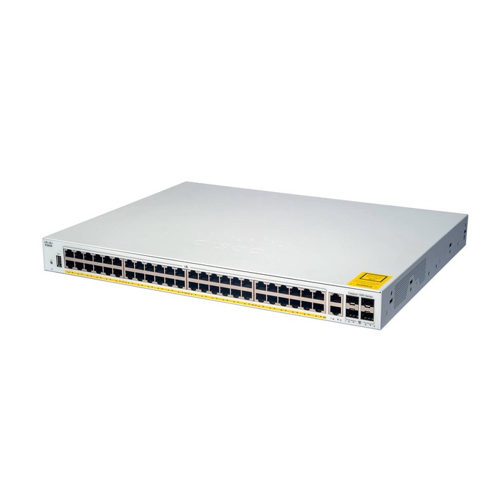 Kapcsoló Cisco Catalyst 1000 48PORT GE POE/4X1G SFP szürke