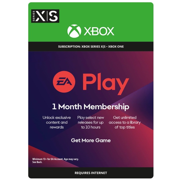 Xbox Ea Play, 1 month