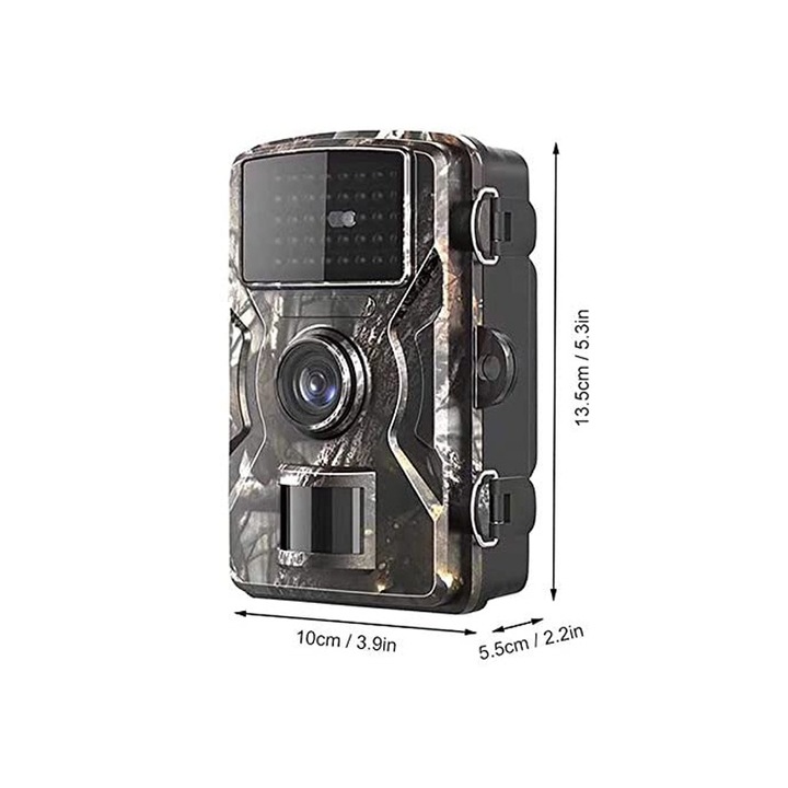 Térfigyelő kamera, Bizaical, 12MP, 1080P, vízálló IP66, éjjellátó