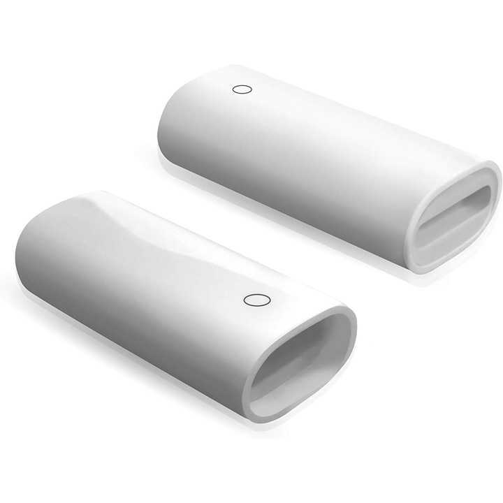 Cablu de incarcare pentru Apple Pencil si iPad Pro, Zeaicos, set de 2, alb