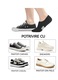 Sosete dama, set 6 perechi, unisex soseta sport, Respirabil, Absorbant de transpiratie, Anti-Frecare, Potrivit pentru agrement si sport, 33-41 EU, Negru