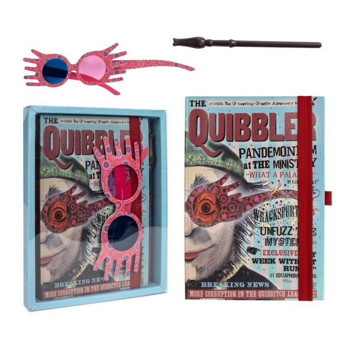 Set Accesorii De Birou Harry Potter Luna Lovegood, 3 Piese