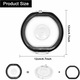 Capac de inlocuire pentru aspirator Dyson V7 V8, cu inel de etansare, 11.5x11.5cm
