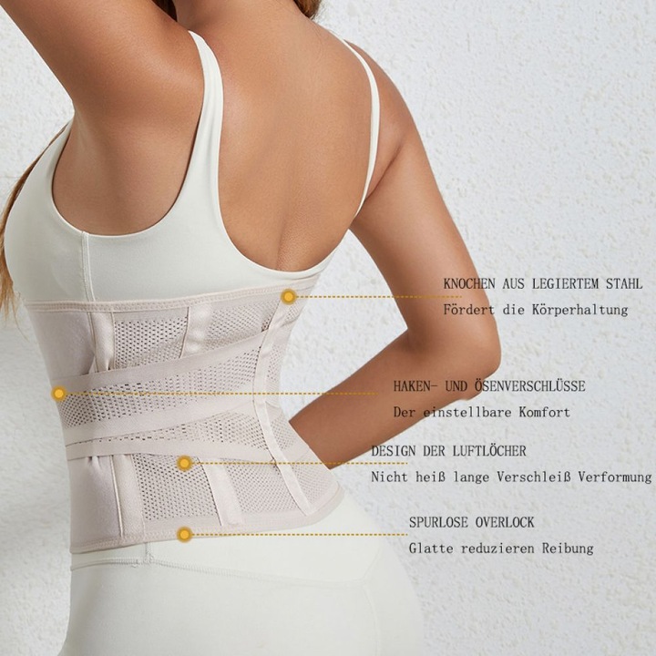 Infasurare postpartum pentru burta - Rejuvenare dupa nastere, sarcina, cezariana - Centura de slabire pentru burta - Corset complet reglabil (caisa)