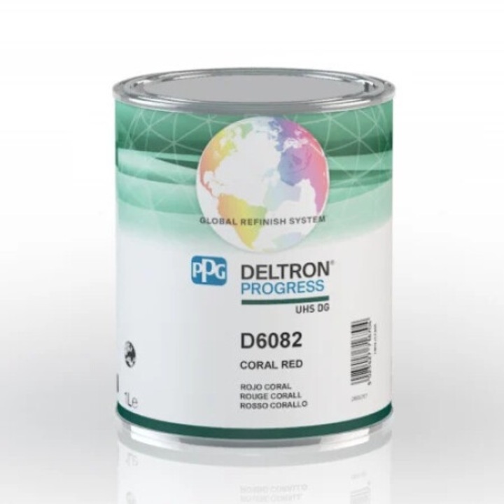Pigment Deltron progress UHS DG coral red D6082/E1, cutie 1, 0 ltr