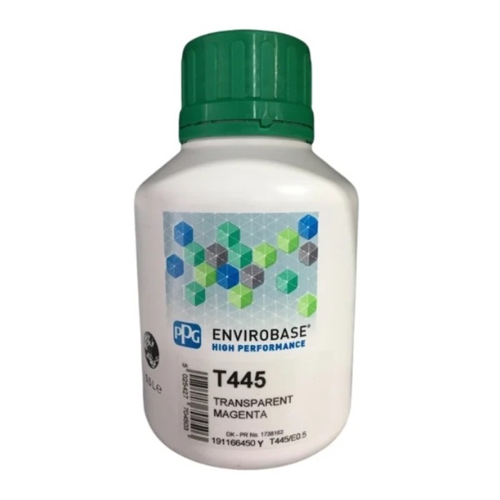 Pigment Envirobase transparent magenta T445/E0.5, cutie 0, 5 ltr
