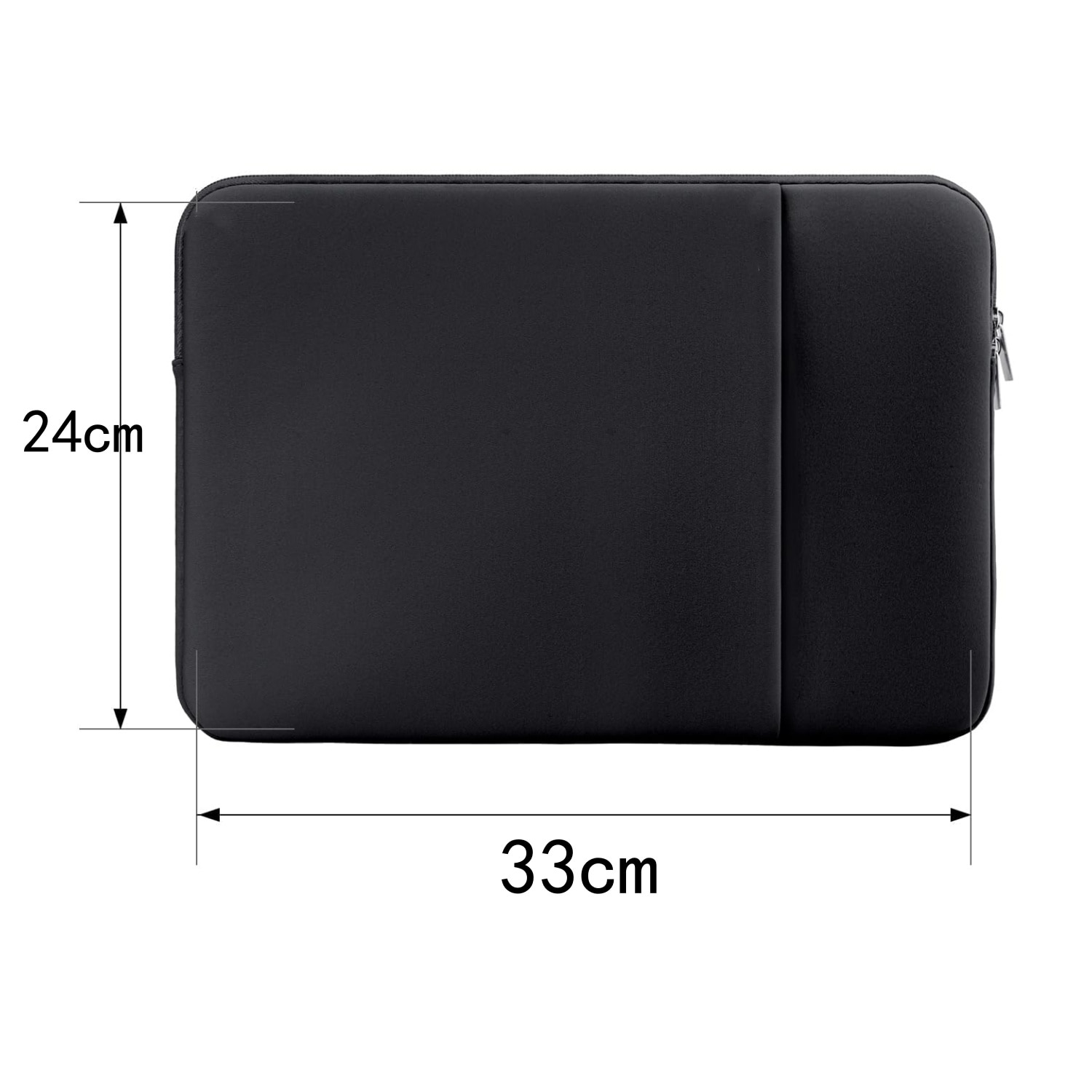 Husa de tableta pentru iPad si accesorii, pentru tableta 10.2-11″, compatibila Apple iPad 10.2/10.5/10.9, Apple iPad Pro 11, Mate Pad 10.4/11, Mate Pad Pro 10.8, Surface go/2/3 10.5, 34 x 24 x 2 cm, Negru