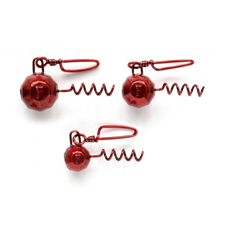 Fanatik Csiszolt parafa ólom Piros 22gr / 3db