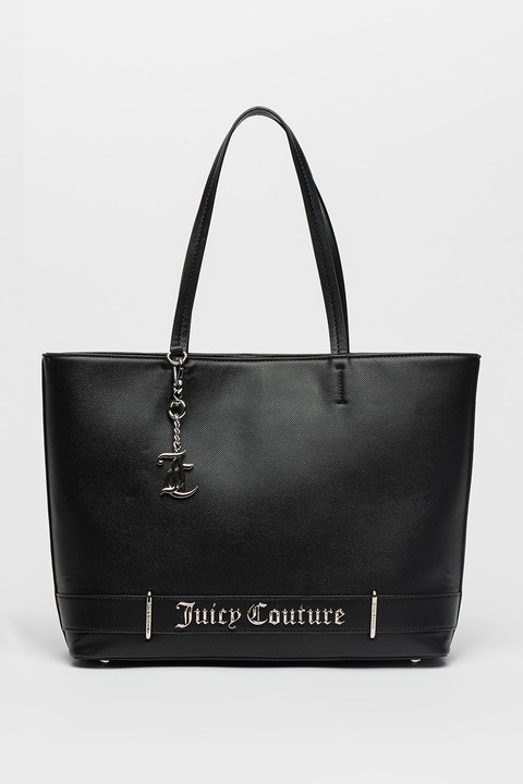 Juicy Couture, Geanta shopper din piele ecologica Jasmine, Negru