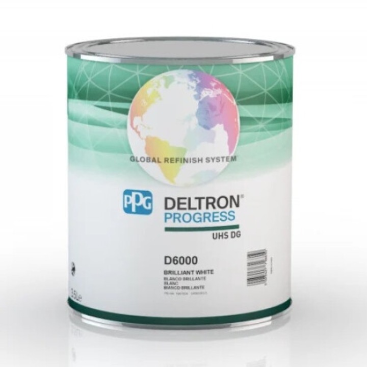 Pigment Deltron progress UHS DG brilliant white D6000/E3.5, cutie 3, 5 ltr