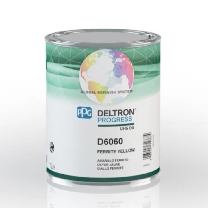 Pigment Deltron progress UHS DG ferrite yellow D6060/E1, cutie 1, 0 ltr