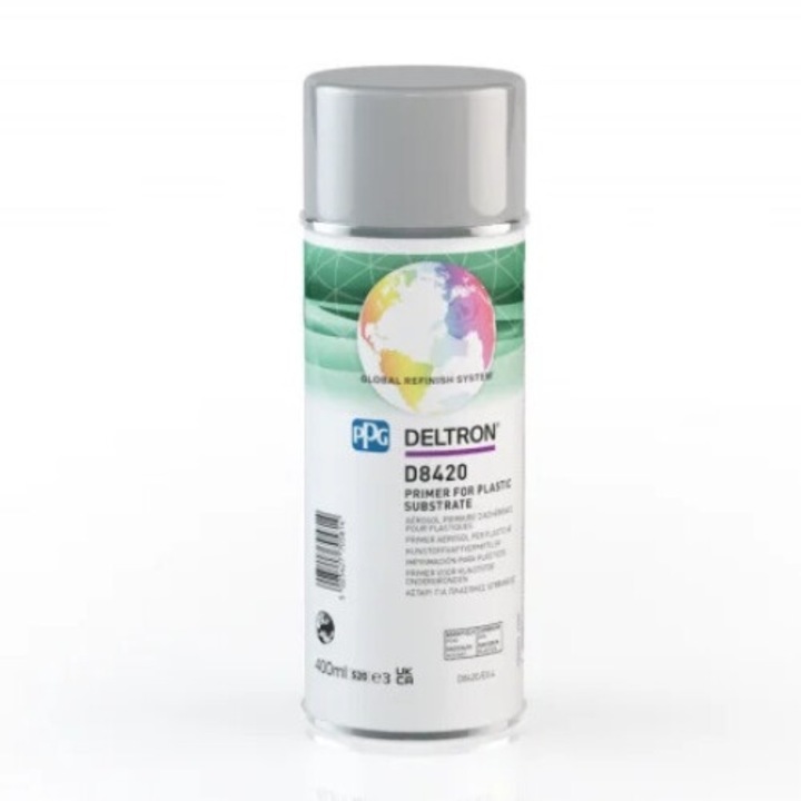 Grund Deltron GRS Primer pentru Plastic Substrates D8420/E0.4, cutie 0, 4 ltr